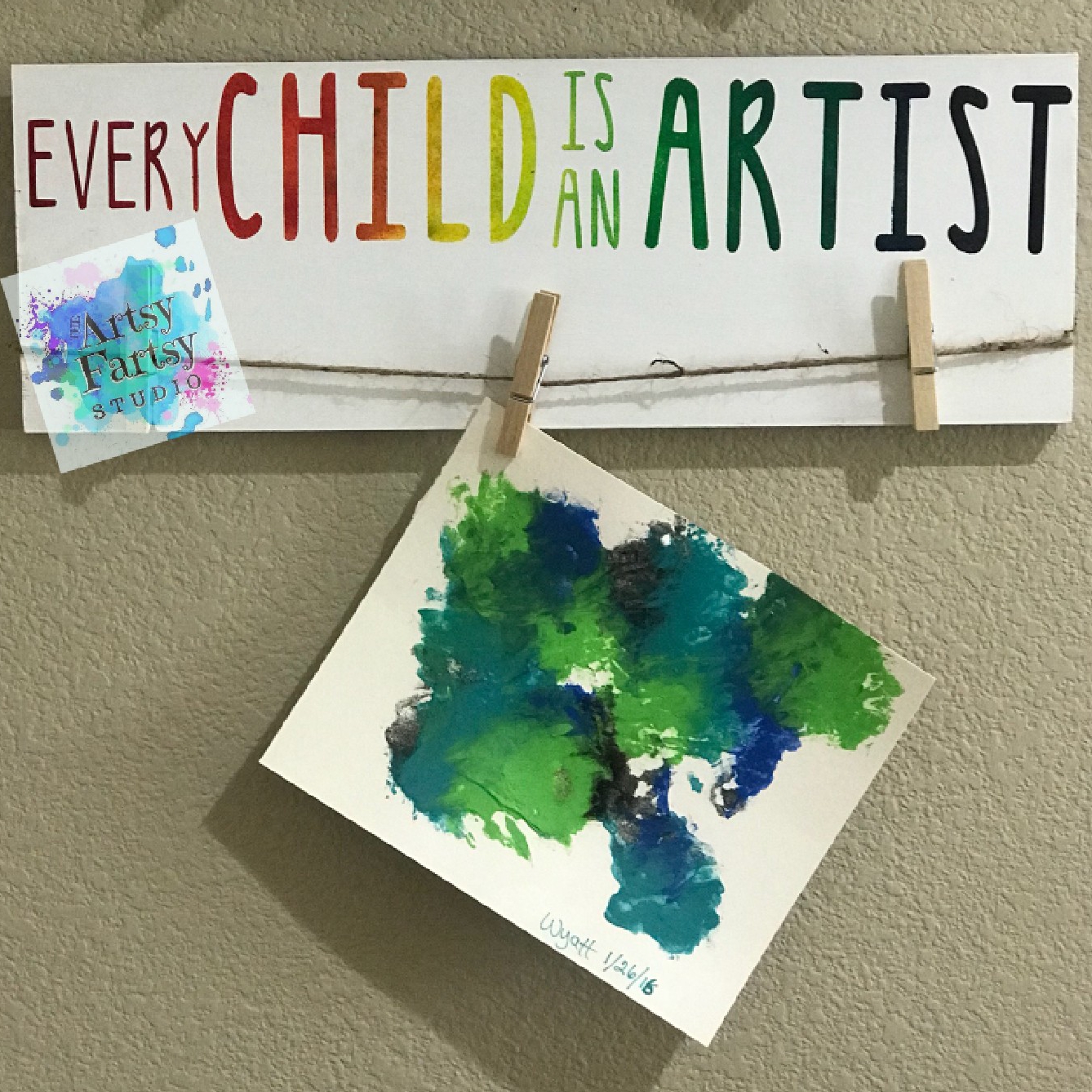 Kids Art Display Boards 20