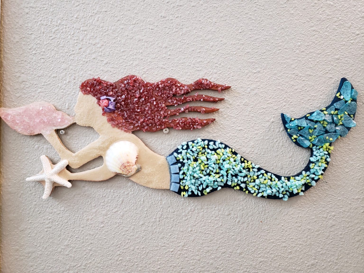 Resin Mermaid Wall Art